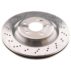 PowerStop Autospecialty OE Replacement Rotors for 2015-2016 SL400, 2017-2020 SL450, 2013-2020 SL550 - EBR1651