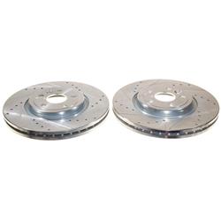 PowerStop Evolution Drilled and Slotted Rotors EBR-1684XPR