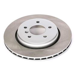 PowerStop Coated Hat and Edge Rotors for 2001-2005 330XI, 330I, 2001-2006 330CI - EBR654SCR