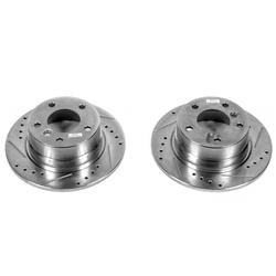 PowerStop Evolution Drilled and Slotted Rotors for 2003-2005 Z4 - EBR-669XPR