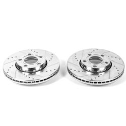 PowerStop Evolution Drilled and Slotted Rotors for 2005 A4 - EBR833XPR