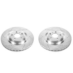 PowerStop Evolution Drilled and Slotted Rotors for 2010-2011 S4, 2008-2011 S5 - EBR839XPR