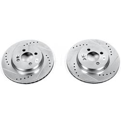 PowerStop Evolution Drilled and Slotted Rotors for 2007-2016 COOPER - EBR-854XPR