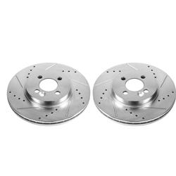 PowerStop Evolution Drilled and Slotted Rotors for 2007-2016 COOPER - EBR855XPR