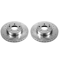 PowerStop Evolution Drilled and Slotted Rotors EBR876XPR