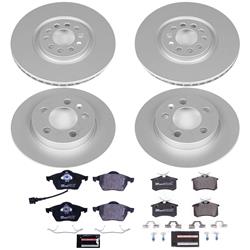 PowerStop Euro-Stop Brake Kits for 2000-2006 TT QUATTRO - ESK2795