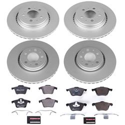 PowerStop Euro-Stop Brake Kits for 2003-2014 XC90 - ESK2835
