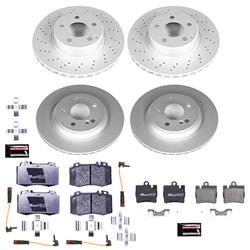 PowerStop Euro-Stop Brake Kits for 2003 S430, 2002-2003 S500 - ESK2851