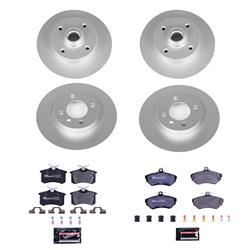 PowerStop Euro-Stop Brake Kits for 1995-1997 PASSAT - ESK376