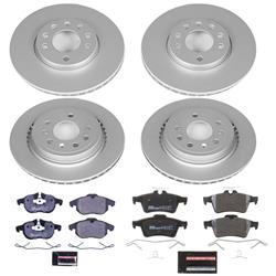 PowerStop Euro-Stop Brake Kits for 2003-2011 9-3 - ESK4054