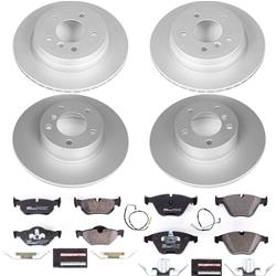 PowerStop Euro-Stop Brake Kits for 2008-2010 328I, 2009 328I XDRIVE, 2008 328XI - ESK4104