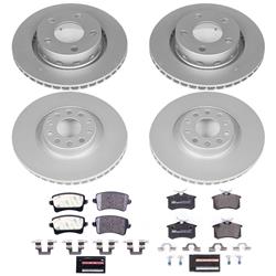 PowerStop Euro-Stop Brake Kits for 2002-2003 S6 - ESK4192