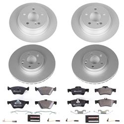 PowerStop Euro-Stop Brake Kits for 2004-2005 E320 - ESK4511