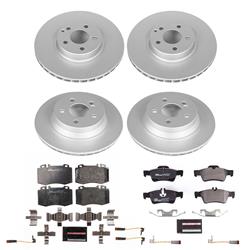 PowerStop Euro-Stop Brake Kits for 2007-2009 E320, E350, E550 - ESK4522