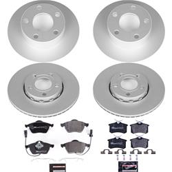 PowerStop Euro-Stop Brake Kits for 1998-2001 A6, 1999-2005 PASSAT - ESK529