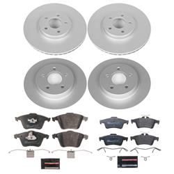 PowerStop Euro-Stop Brake Kits for 2006-2011 V50, S40, 2006-2013 C70 - ESK5469
