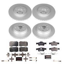 PowerStop Euro-Stop Brake Kits for 2007-2009 E550 - ESK6600