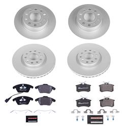 PowerStop Euro-Stop Brake Kits for 2013-2017 BEETLE, 2013-2018 JETTA - ESK7530