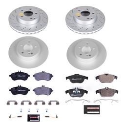 PowerStop Euro-Stop Brake Kits for 2008-2012 C300 - ESK7759