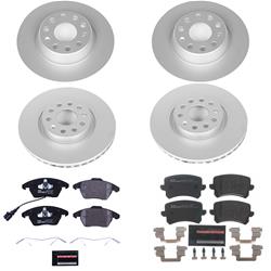 PowerStop Euro-Stop Brake Kits for 2009 PASSAT - ESK7838