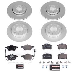 PowerStop Euro-Stop Brake Kits for 2004-2006 A4 QUATTRO - ESK7917