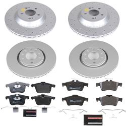 PowerStop Euro-Stop Brake Kits for 2008-2011 9-3, 2010-2011 9-3X - ESK8159