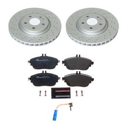 PowerStop Euro-Stop Brake Kits for 2014-2019 CLA250, 2015-2020 GLA250, 2017-2019 QX30 - ESK8266