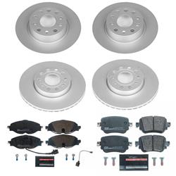 PowerStop Euro-Stop Brake Kits for 2015-2021 GOLF, 2015-2019 GOLF SPORTWAGEN - ESK8363