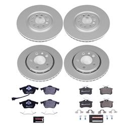 PowerStop Euro-Stop Brake Kits for 2002-2005 GOLF, 2004-2005 JETTA, 2000-2006 TT QUATTRO - ESK916