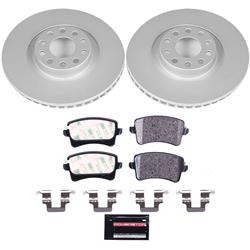 PowerStop Euro-Stop Brake Kits for 2000-2004 A6 QUATTRO, 2002-2003 S6 - ESK948
