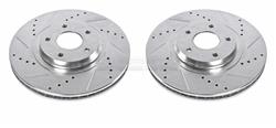 PowerStop Evolution Drilled and Slotted Rotors JBR-1100XPR