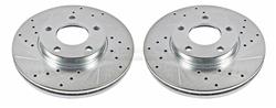 PowerStop Evolution Drilled and Slotted Rotors for 2004-2013 3 - JBR-1113XPR