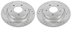 PowerStop Evolution Drilled and Slotted Rotors for 2004-2013 3 - JBR-1116XPR