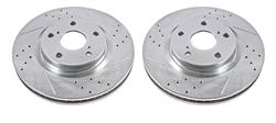 PowerStop Evolution Drilled and Slotted Rotors JBR-1127XPR