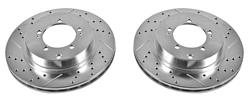 PowerStop Evolution Drilled and Slotted Rotors for 2003-2006 LANCER - JBR-1131XPR