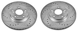 PowerStop Evolution Drilled and Slotted Rotors for 2005-2012 RL - JBR-1141XPR