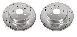 PowerStop Evolution Drilled and Slotted Rotors JBR-1144XPR
