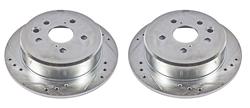PowerStop Evolution Drilled and Slotted Rotors for 2006-2015 IS250 - JBR-1151XPR