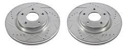 PowerStop Evolution Drilled and Slotted Rotors for 2007-2013 ALTIMA - JBR-1196XPR