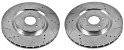 PowerStop Evolution Drilled and Slotted Rotors for 2008-2015 LANCER - JBR-1317XPR