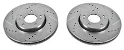 PowerStop Evolution Drilled and Slotted Rotors JBR-1324XPR