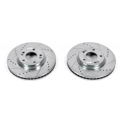 PowerStop Evolution Drilled and Slotted Rotors for 2007-2009 SANTA FE - JBR-1328XPR