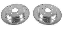 PowerStop Evolution Drilled and Slotted Rotors JBR-1332XPR
