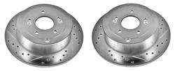 PowerStop Evolution Drilled and Slotted Rotors for 2007-2009 SANTA FE - JBR-1339XPR