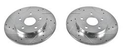 PowerStop Evolution Drilled and Slotted Rotors JBR-1364XPR