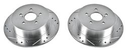PowerStop Evolution Drilled and Slotted Rotors for 2005-2009 LEGACY, OUTBACK - JBR-1367XPR