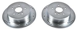 PowerStop Evolution Drilled and Slotted Rotors for 2004-2010 SIENNA - JBR-1372XPR