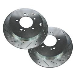 PowerStop Evolution Drilled and Slotted Rotors for 2009-2015 LANCER, 2007-2013 OUTLANDER - JBR-1374XPR