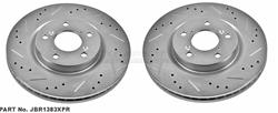 PowerStop Evolution Drilled and Slotted Rotors for 2011-2014 ODYSSEY, 2009-2014 TL - JBR-1383XPR