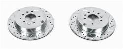 PowerStop Evolution Drilled and Slotted Rotors for 2007-2012 CX-7 - JBR1397XPR